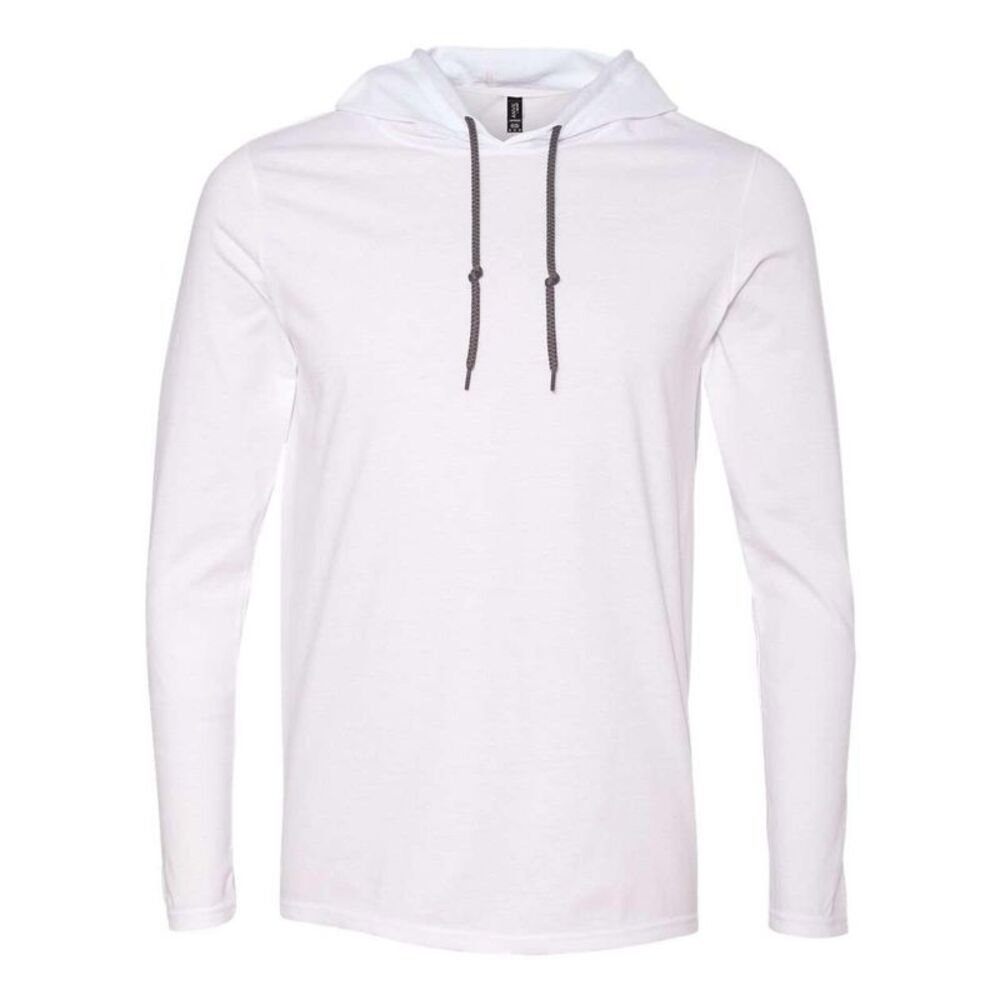 Gildan Softstyle Lightweight   / White/ Dark Grey